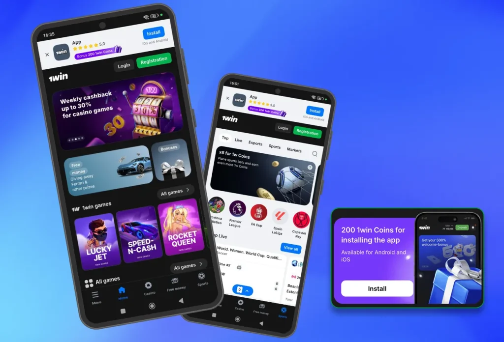 1win Mobile App in India